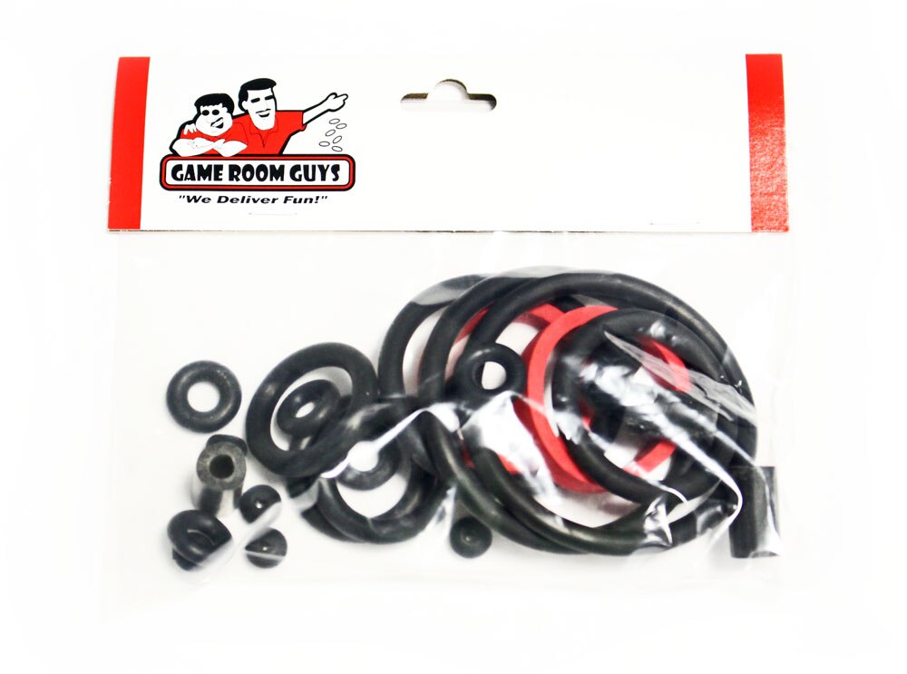 Gottlieb Waterworld Pinball Black Rubber Ring Kit Gottlieb Waterworld Pinball Black Rubber Ring Kit