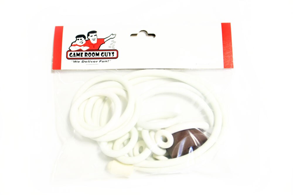 Williams Touchdown Pinball White Rubber Ring Kit Williams Touchdown Pinball White Rubber Ring Kit