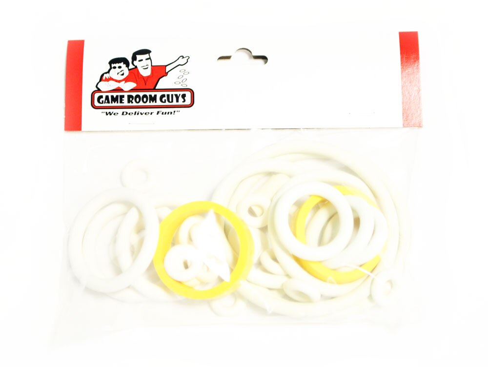 Bally El Toro Pinball White Rubber Ring Kit Bally El Toro Pinball White Rubber Ring Kit