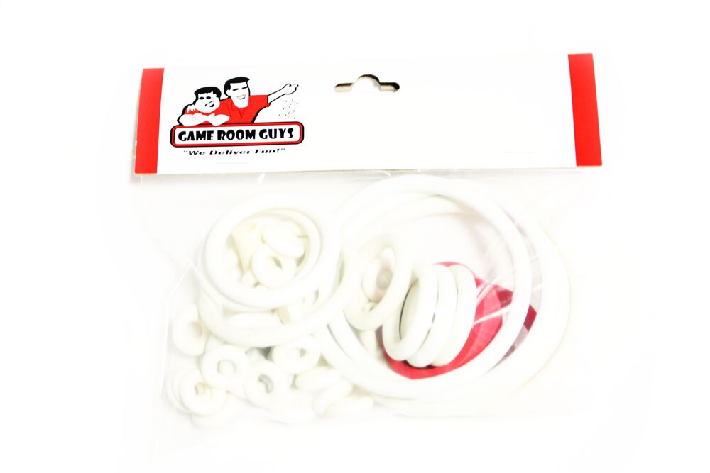 Bally Evel Knievel Pinball White Rubber Ring Kit Bally Evel Knievel Pinball White Rubber Ring Kit