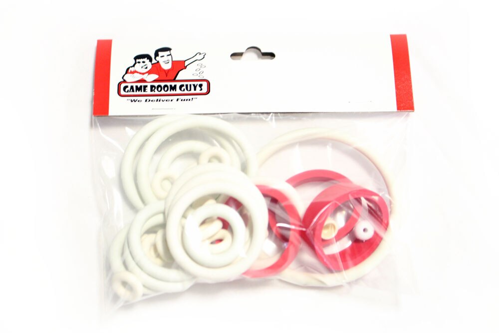 Williams Alien Poker Pinball White Rubber Ring Kit Williams Alien Poker Pinball White Rubber Ring Kit