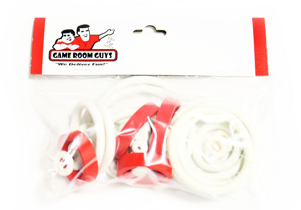 Gottlieb Excalibur Pinball White Rubber Ring Kit Gottlieb Excalibur Pinball White Rubber Ring Kit