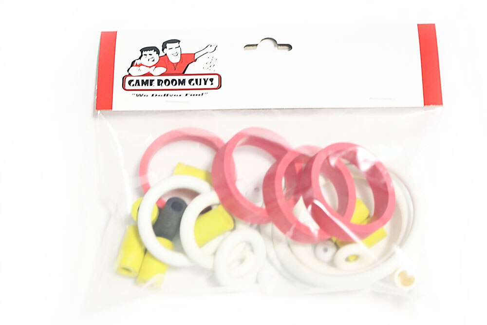 Williams F-14 Tomcat Pinball White Rubber Ring Kit Williams F-14 Tomcat Pinball White Rubber Ring Kit