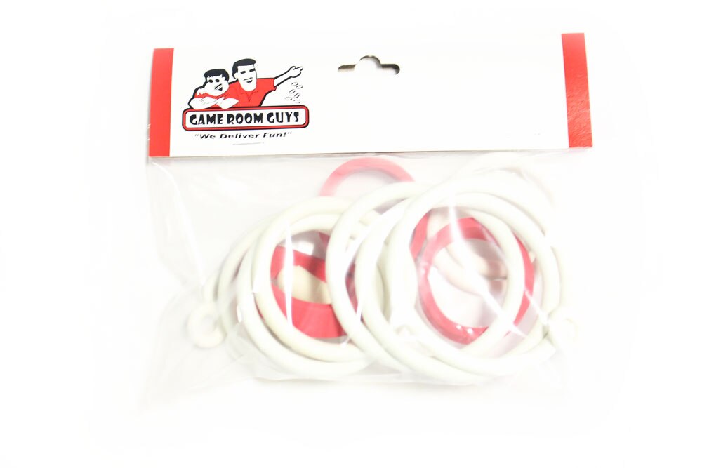Sonic Faces Pinball White Rubber Ring Kit Sonic Faces Pinball White Rubber Ring Kit
