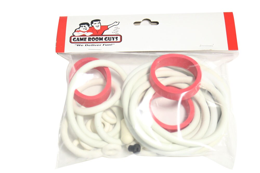 Brunswick Alive Pinball White Rubber Ring Kit Brunswick Alive Pinball White Rubber Ring Kit