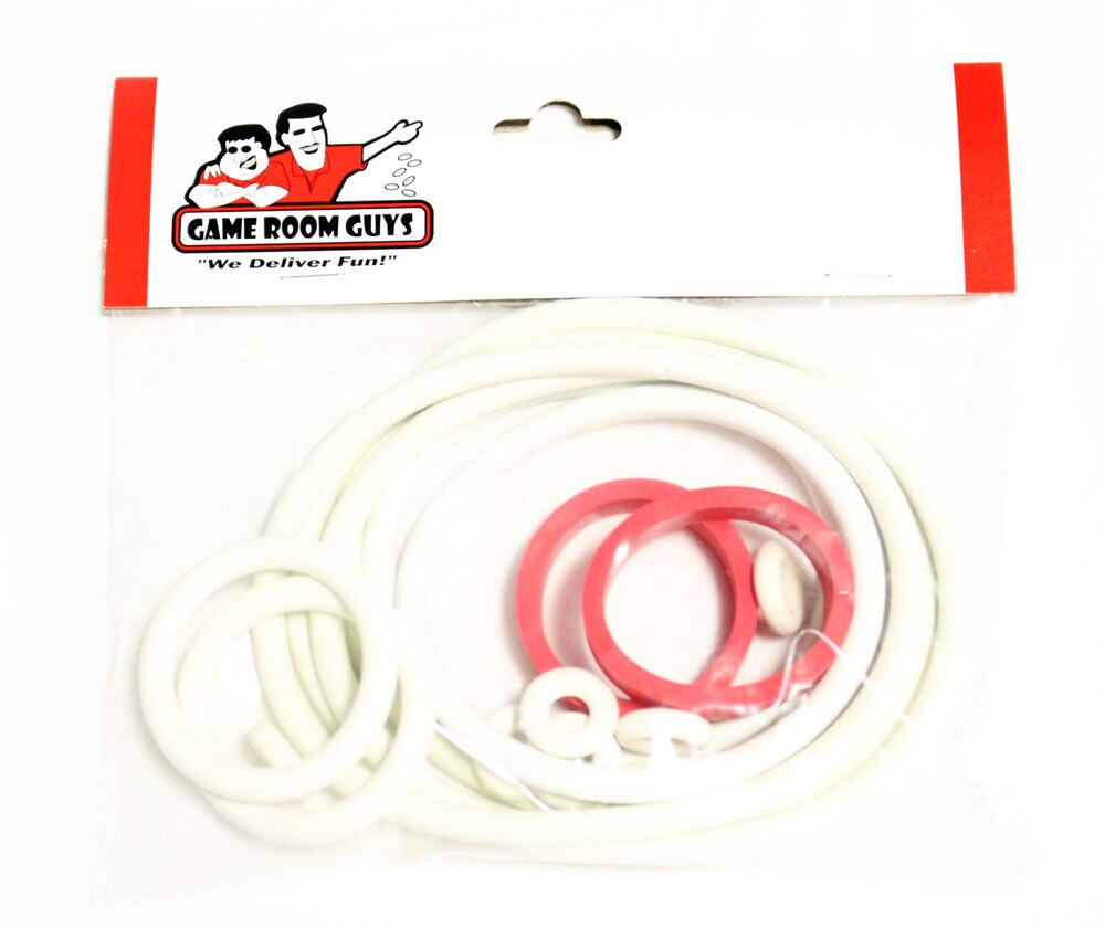 White Ring Kit for Chicago Coin Hi Flyer Pinball Machine White Ring Kit for Chicago Coin Hi Flyer Pinball Machine