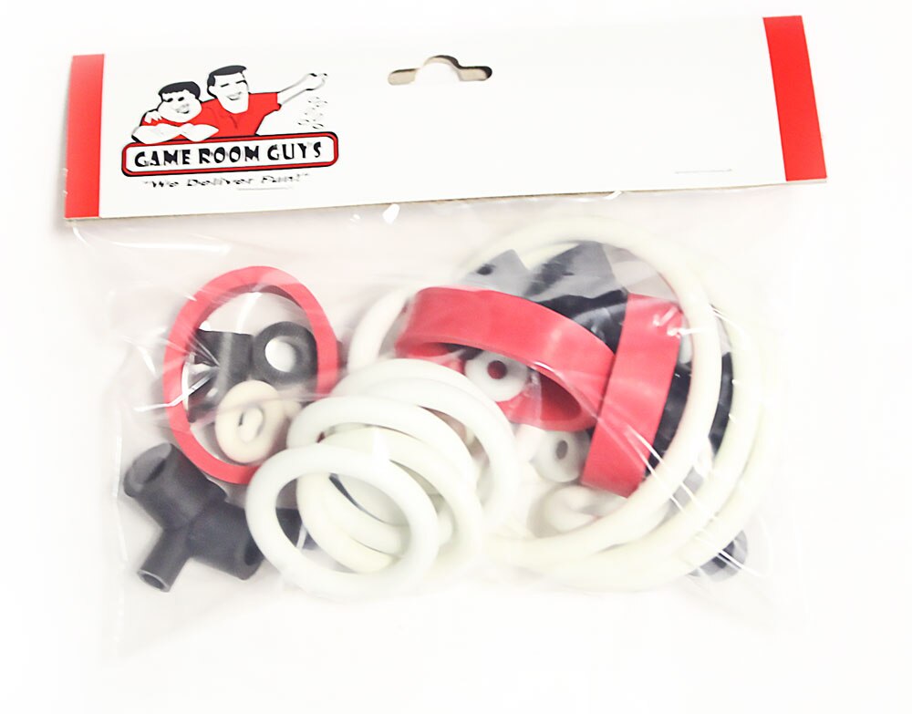 Data East Jurassic Park Pinball White Rubber Ring Kit Data East Jurassic Park Pinball White Rubber Ring Kit