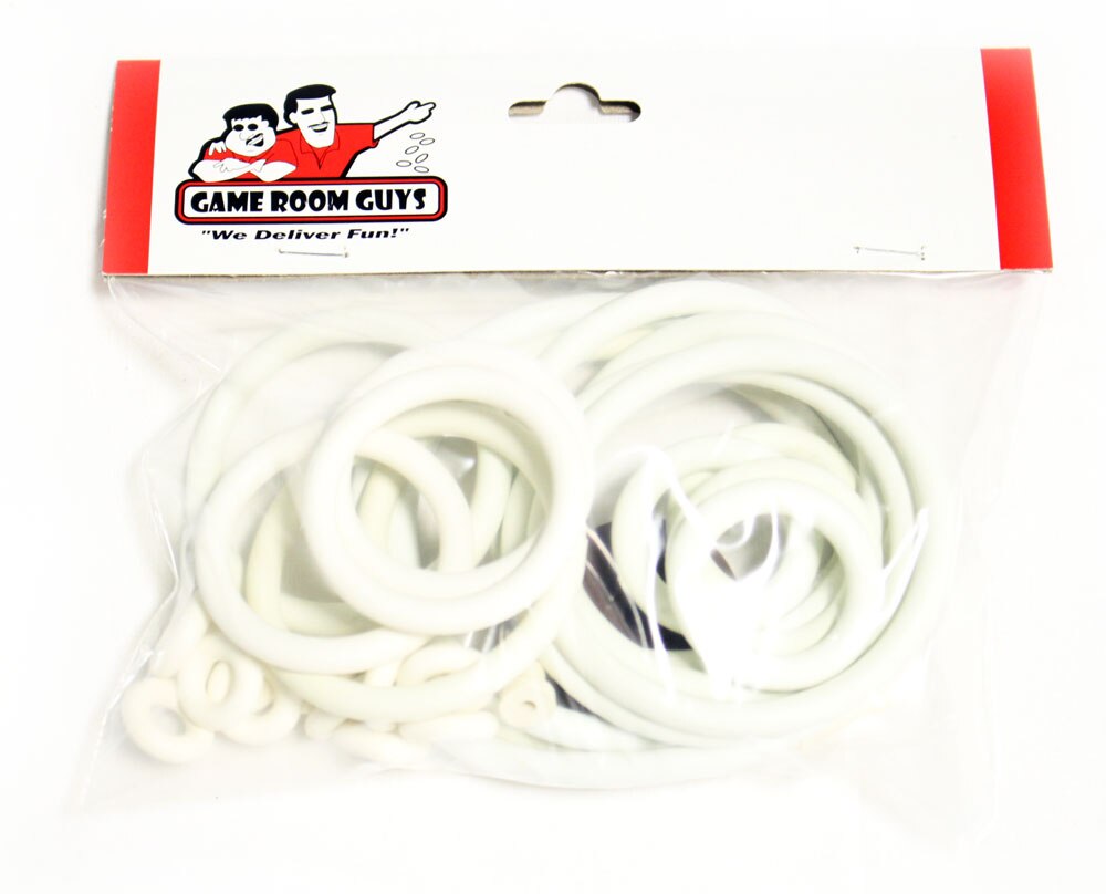 White Ring Kit for Chicago Coin Kicker Pinball Machine White Ring Kit for Chicago Coin Kicker Pinball Machine
