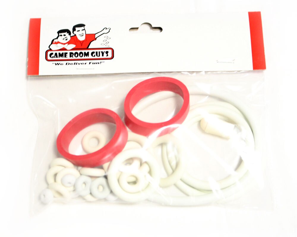 Bally Kings of Steel Pinball White Rubber Ring Kit Bally Kings of Steel Pinball White Rubber Ring Kit
