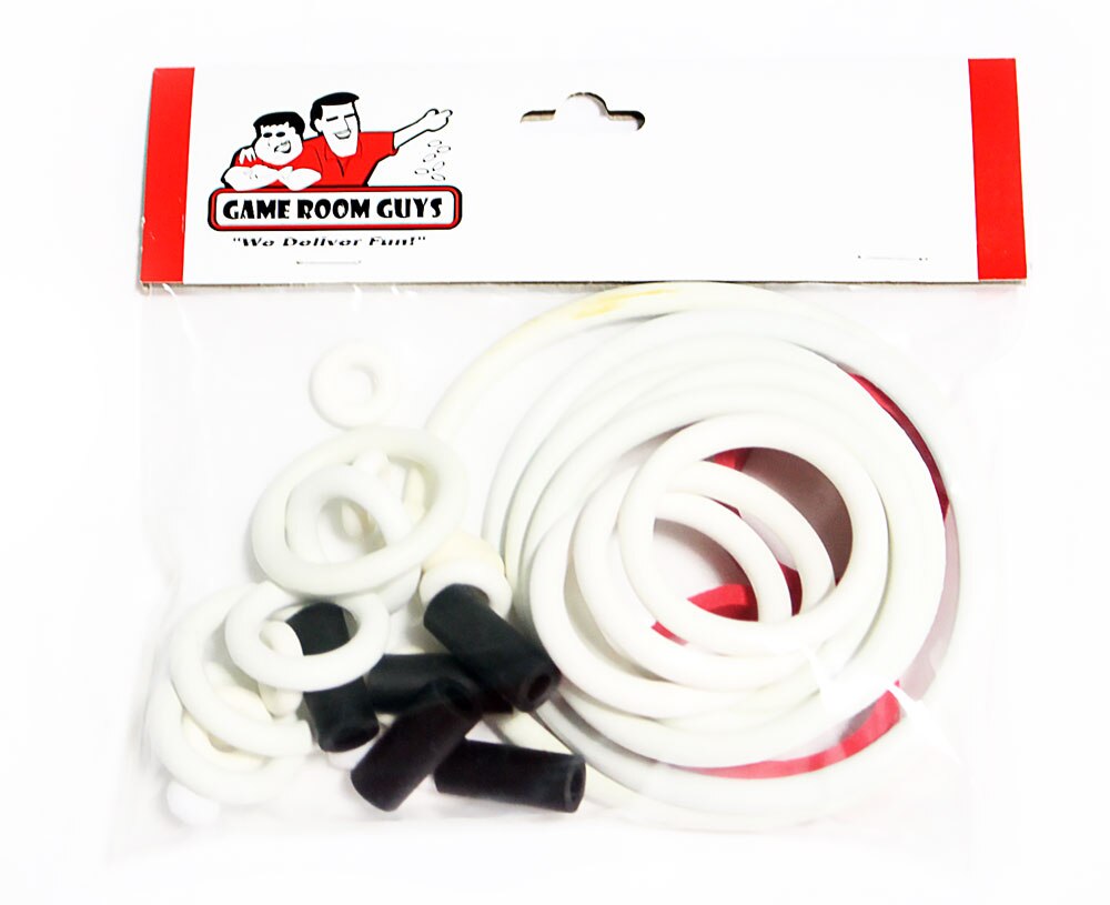 Bally Pool Sharks Pinball White Rubber Ring Kit Bally Pool Sharks Pinball White Rubber Ring Kit