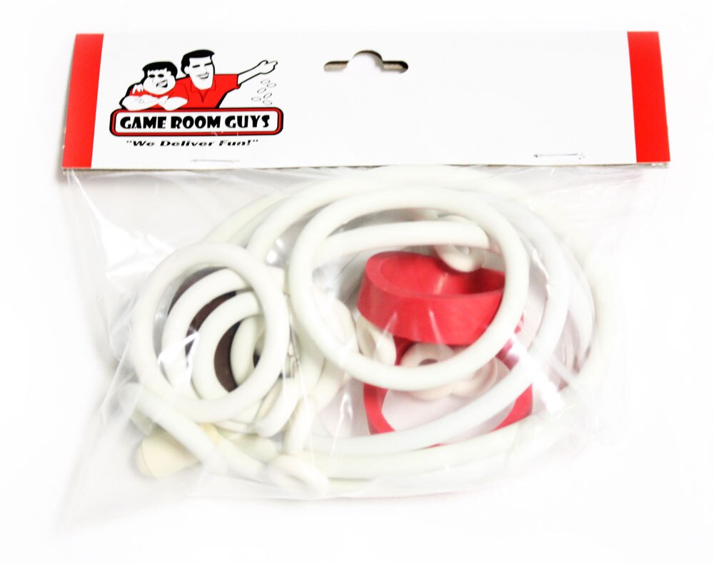 Williams River Boat Pinball White Rubber Ring Kit Williams River Boat Pinball White Rubber Ring Kit