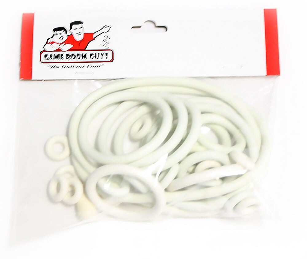 Bally Rocket III Pinball White Rubber Ring Kit Bally Rocket III Pinball White Rubber Ring Kit