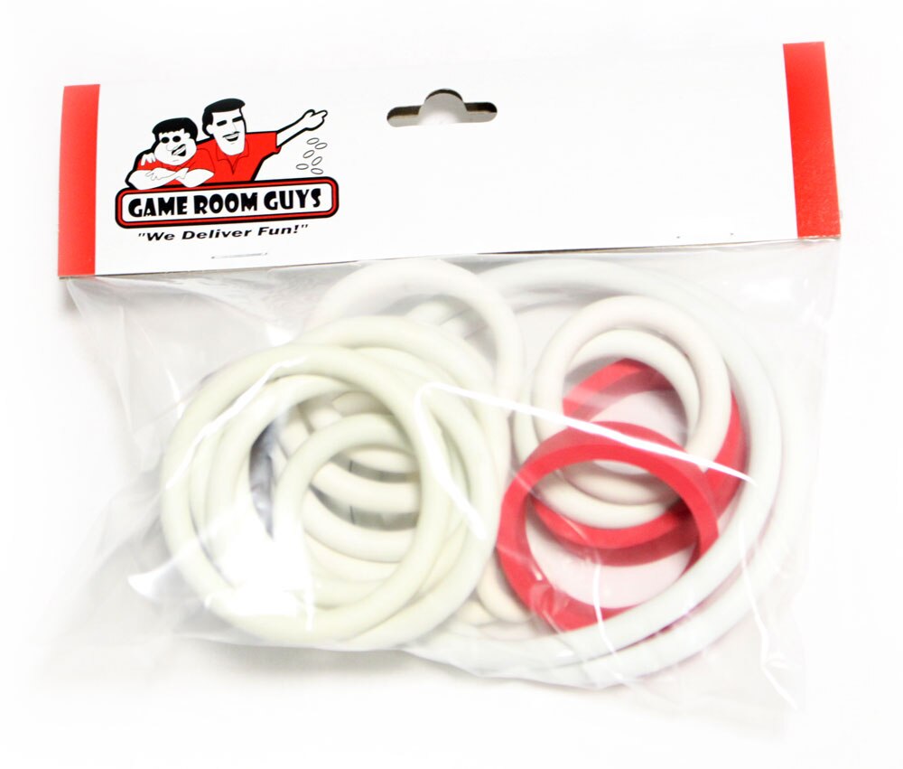 Williams Smart Set Pinball White Rubber Ring Kit Williams Smart Set Pinball White Rubber Ring Kit