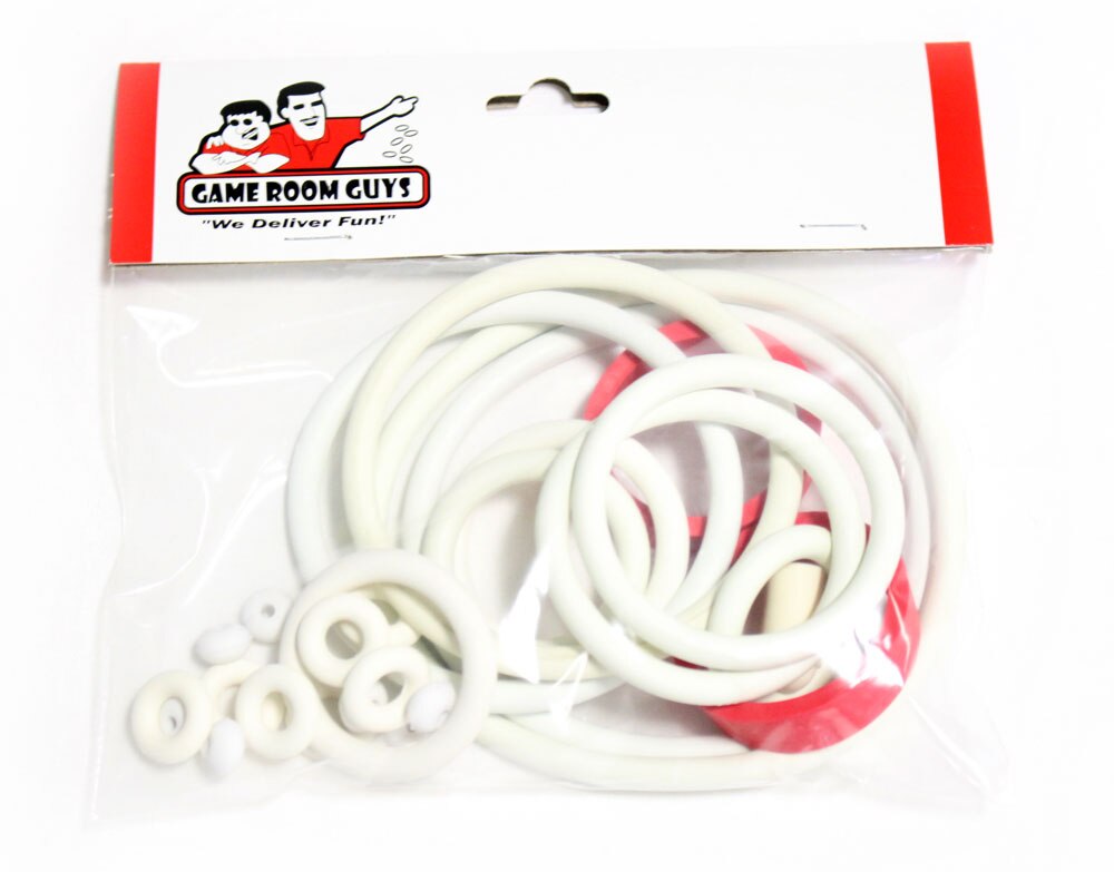 Sonic Prospector Pinball White Rubber Ring Kit Sonic Prospector Pinball White Rubber Ring Kit