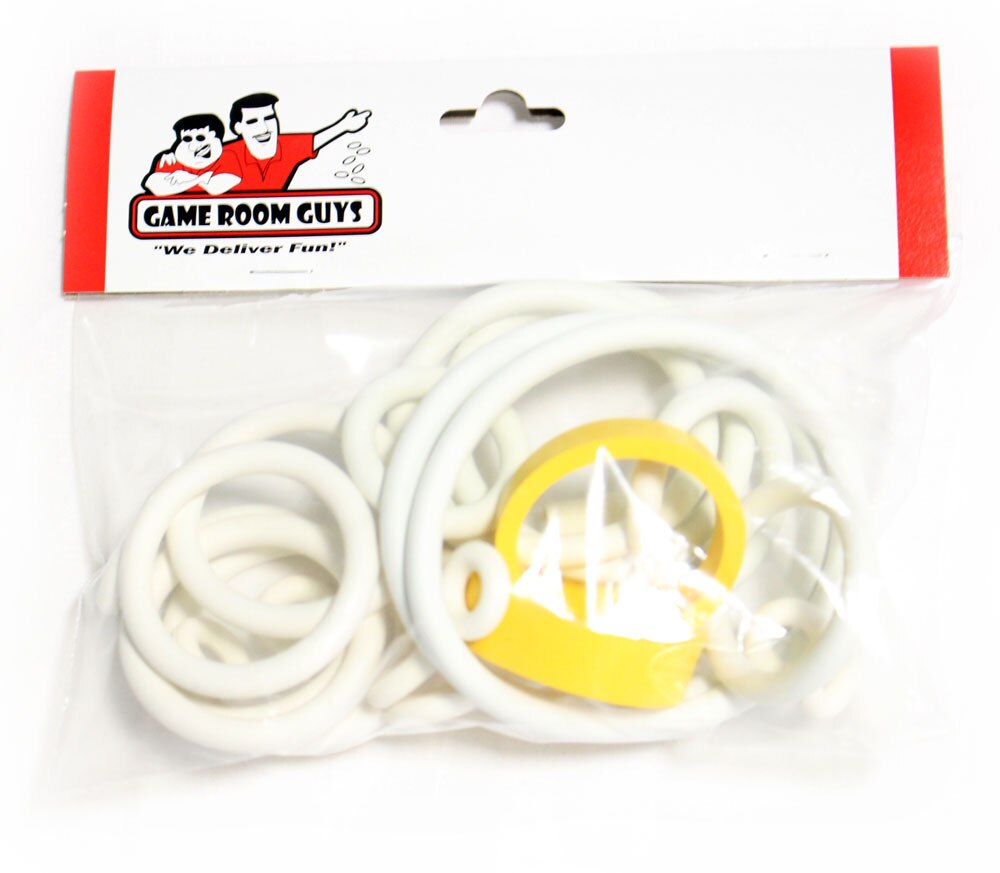Stern Stampede Pinball White Rubber Ring Kit Stern Stampede Pinball White Rubber Ring Kit