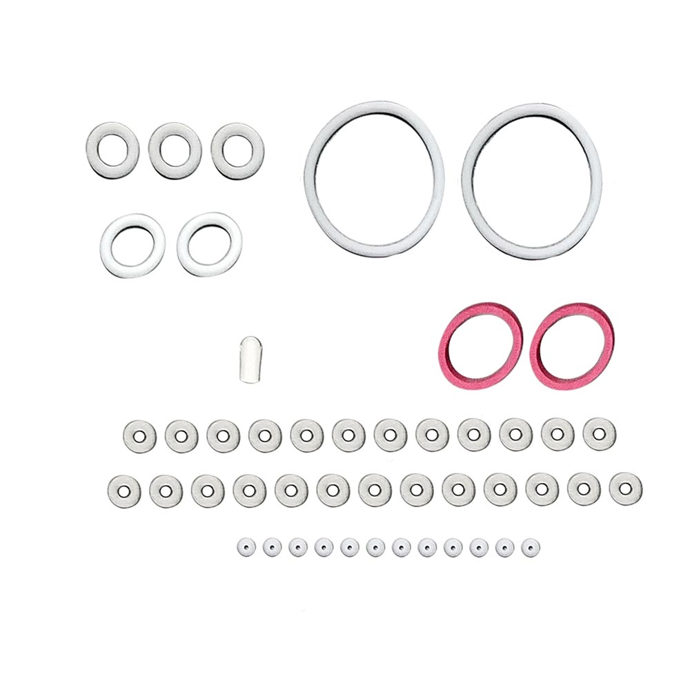 Gottlieb Touchdown Pinball White Rubber Ring Kit Gottlieb Touchdown Pinball White Rubber Ring Kit