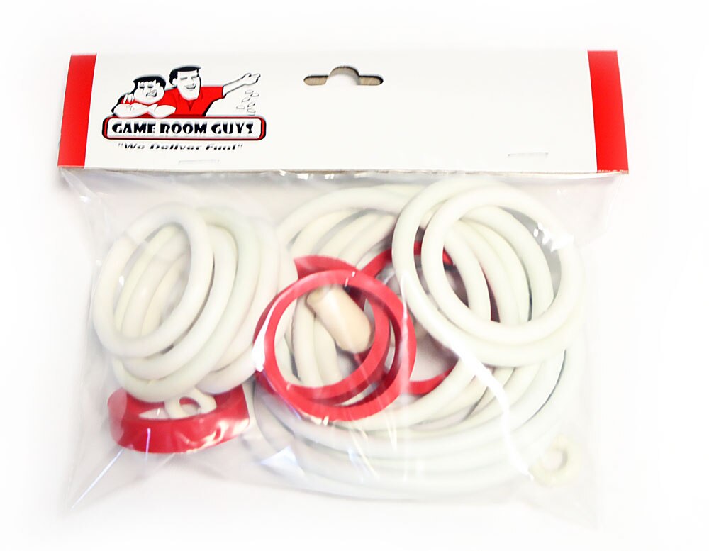 Gottlieb Big Hit Pinball White Rubber Ring Kit Gottlieb Big Hit Pinball White Rubber Ring Kit