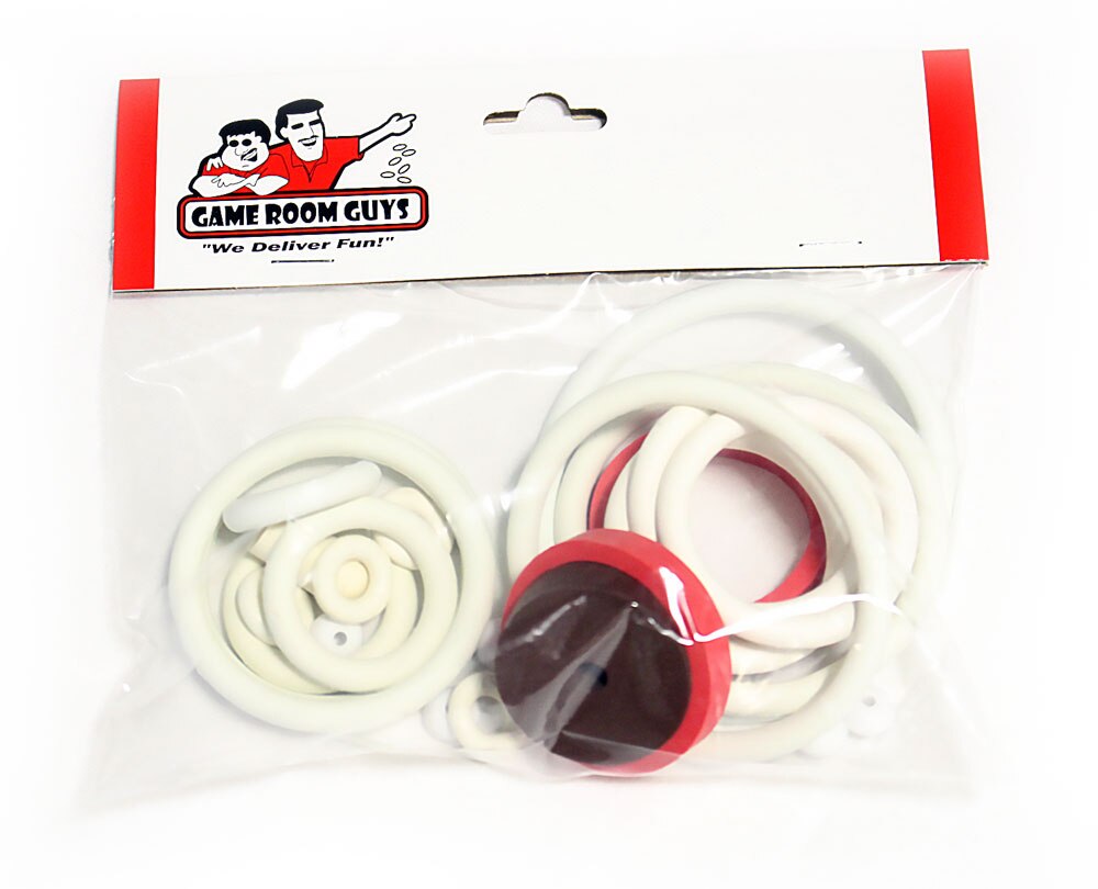 Gottlieb Vulcan Pinball White Rubber Ring Kit Gottlieb Vulcan Pinball White Rubber Ring Kit