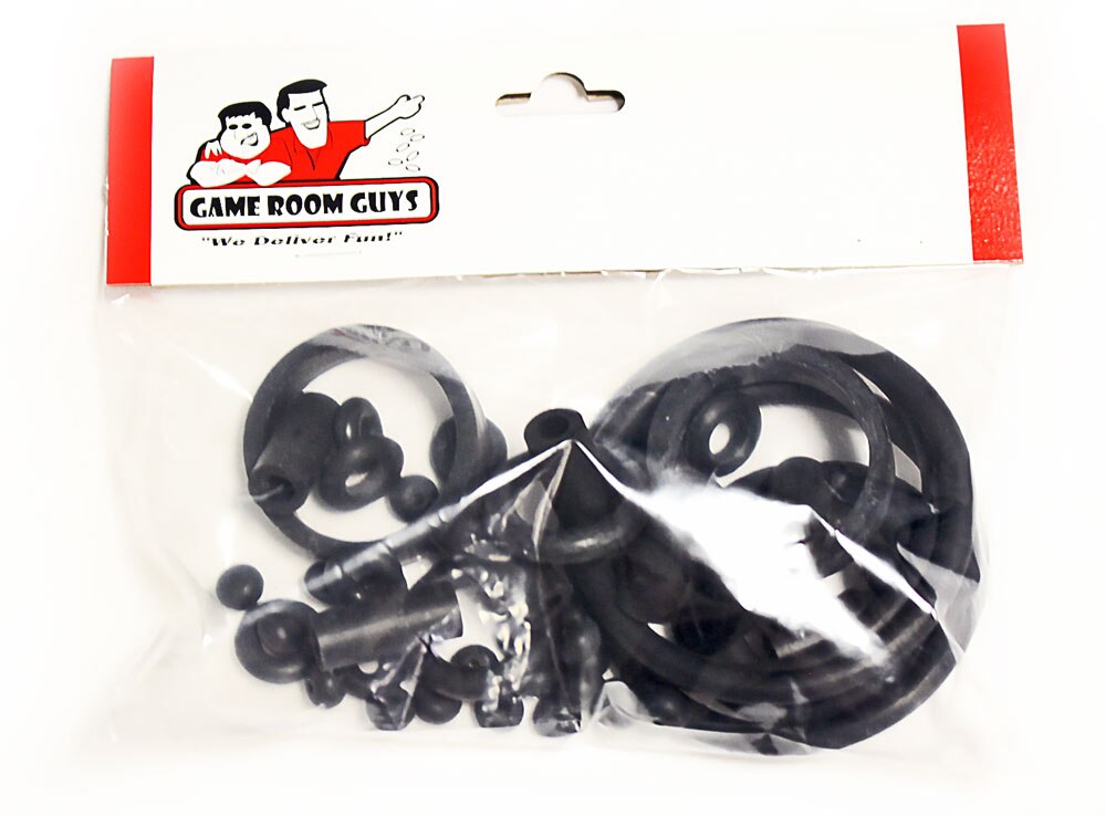 Sega X Files Pinball Black Rubber Ring Kit Sega X Files Pinball Black Rubber Ring Kit