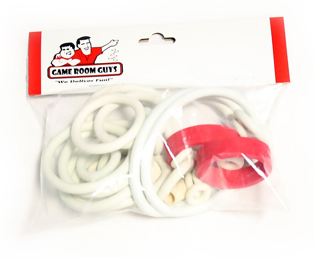 1973 Bally Big Show Pinball White Rubber Ring Kit 1973 Bally Big Show Pinball White Rubber Ring Kit