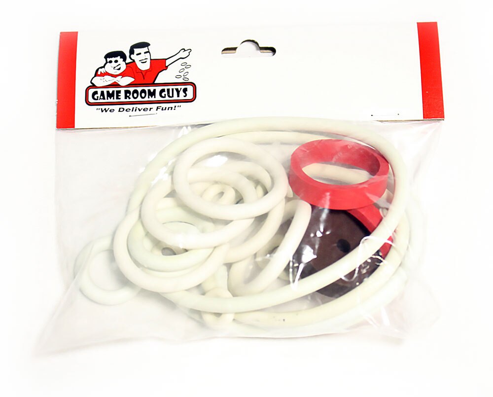 Gottlieb Big Shot Pinball White Rubber Ring Kit Gottlieb Big Shot Pinball White Rubber Ring Kit