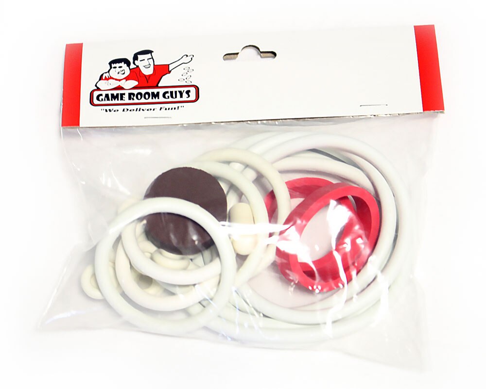 Williams Big Star Pinball White Rubber Ring Kit Williams Big Star Pinball White Rubber Ring Kit