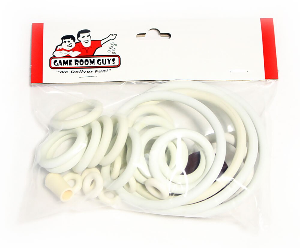 Gottlieb Big Top Pinball White Rubber Ring Kit Gottlieb Big Top Pinball White Rubber Ring Kit