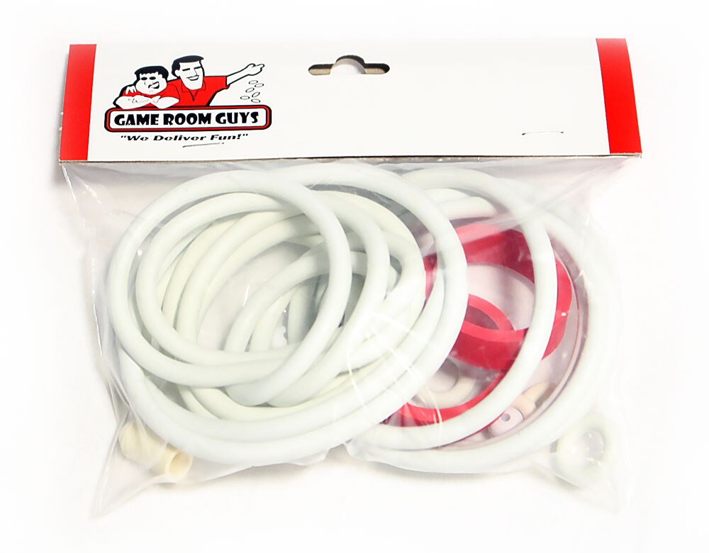 Wico Big Top Pinball White Rubber Ring Kit Wico Big Top Pinball White Rubber Ring Kit