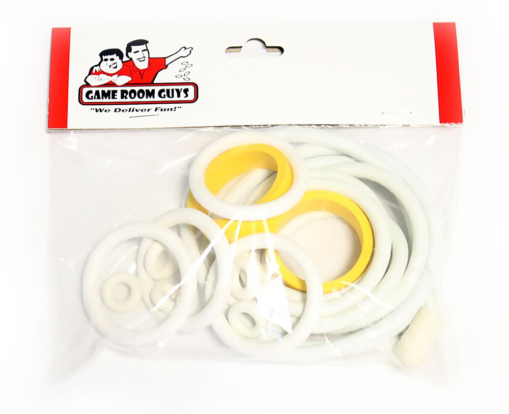 Bally Big Valley Pinball White Rubber Ring Kit Bally Big Valley Pinball White Rubber Ring Kit