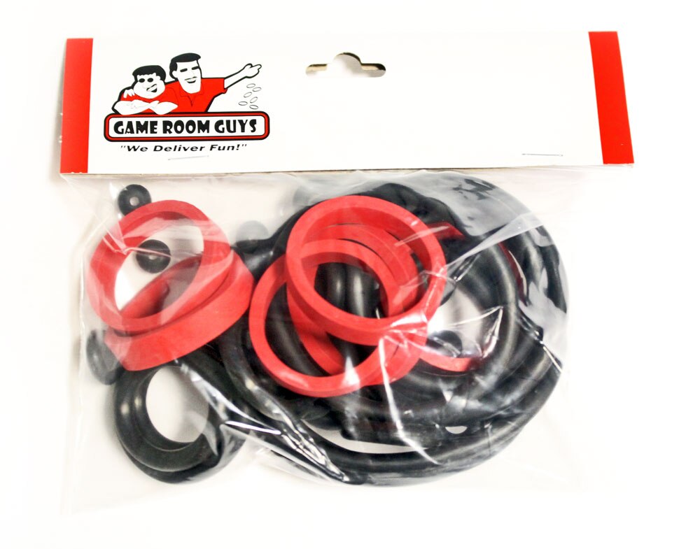 Gottlieb Black Hole Pinball Black Rubber Ring Kit Gottlieb Black Hole Pinball Black Rubber Ring Kit