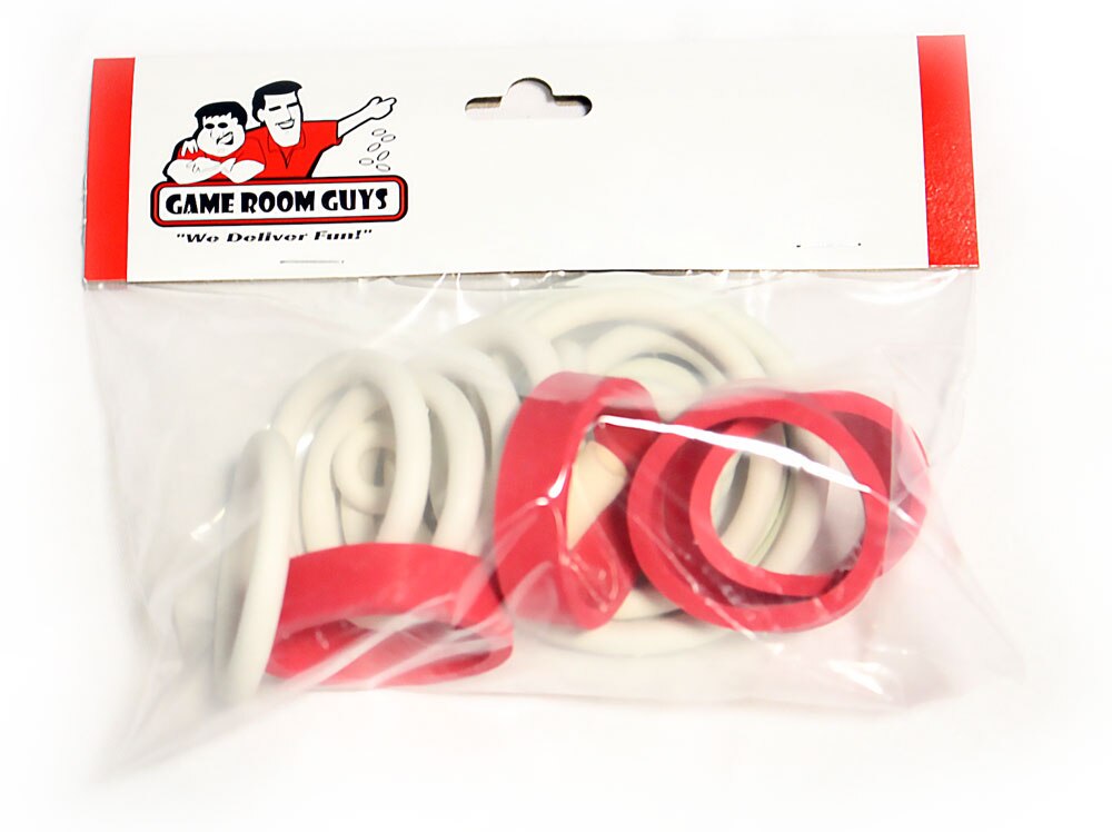 Bally BMX Pinball White Rubber Ring Kit Bally BMX Pinball White Rubber Ring Kit