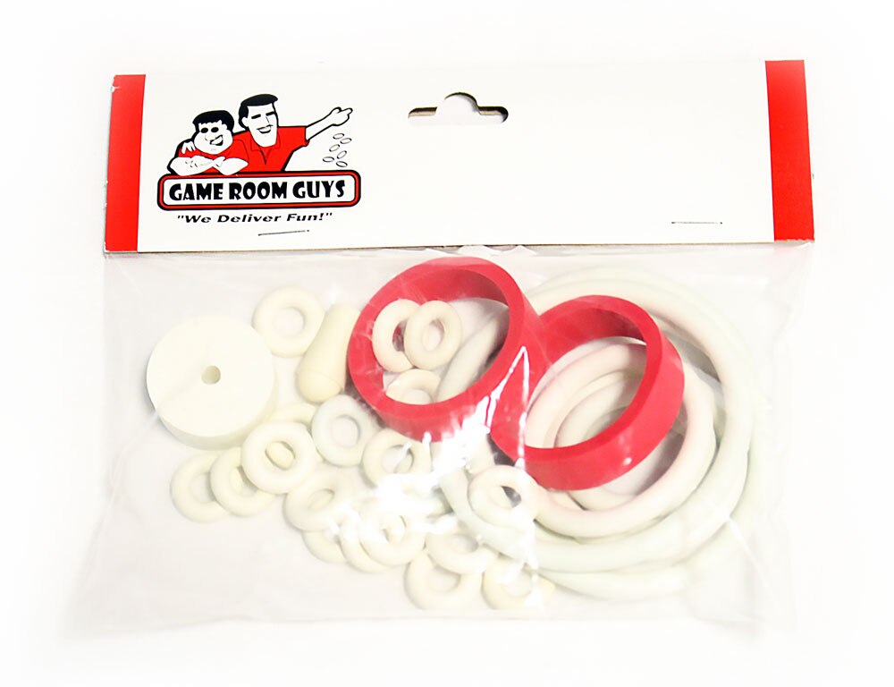 Bally Bon Voyage Pinball White Rubber Ring Kit Bally Bon Voyage Pinball White Rubber Ring Kit