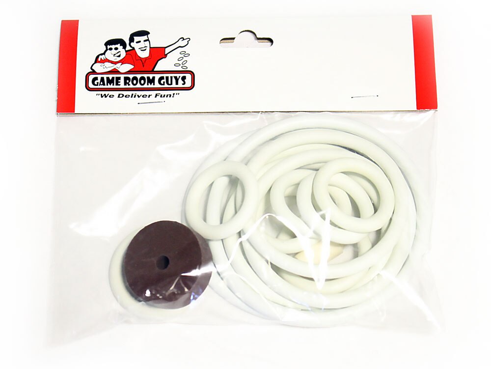 White Ring Kit for Chicago Coin Beatniks Pinball Machine White Ring Kit for Chicago Coin Beatniks Pinball Machine