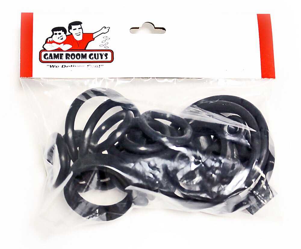 Gottlieb Stargate Pinball Black Rubber Ring Kit Gottlieb Stargate Pinball Black Rubber Ring Kit