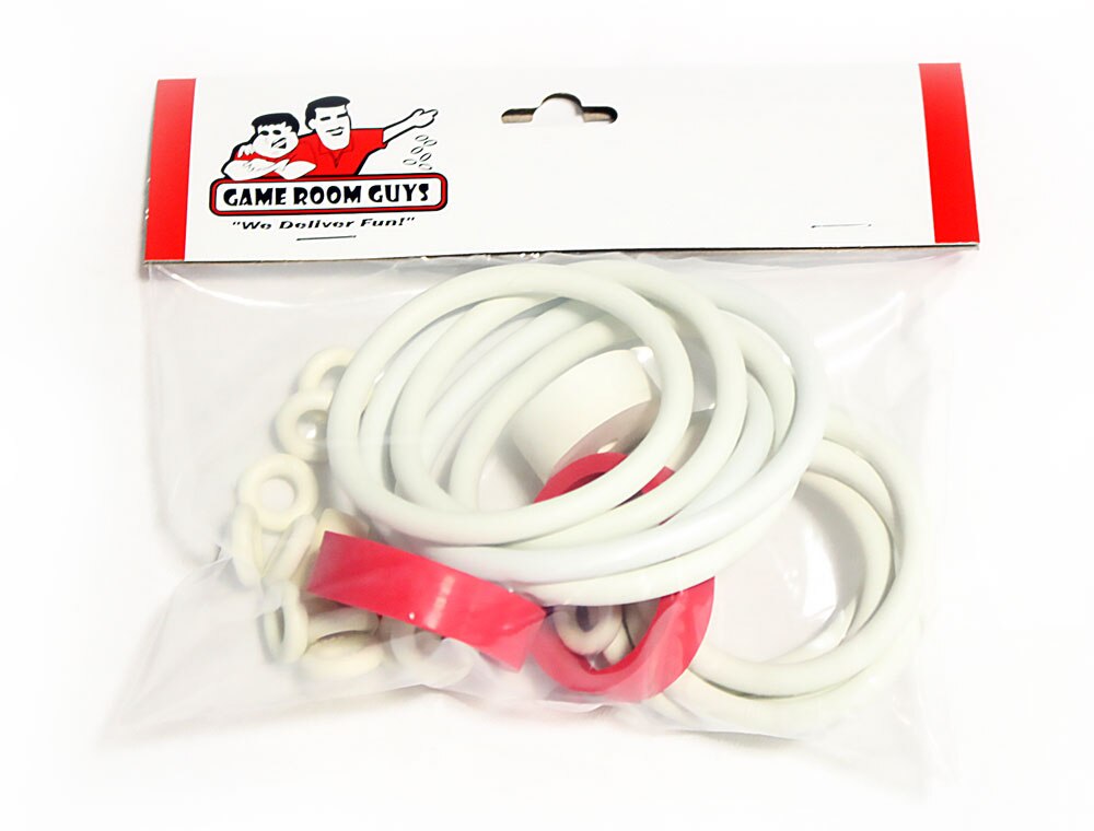 Bally Bowl O Pinball White Rubber Ring Kit Bally Bowl O Pinball White Rubber Ring Kit