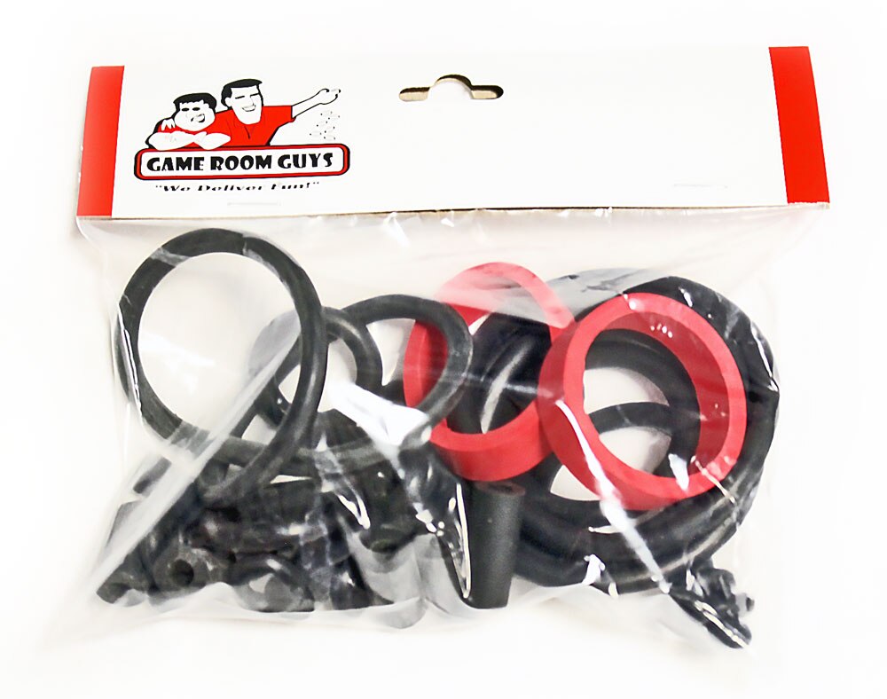 Williams Taxi Pinball Black Rubber Ring Kit Williams Taxi Pinball Black Rubber Ring Kit