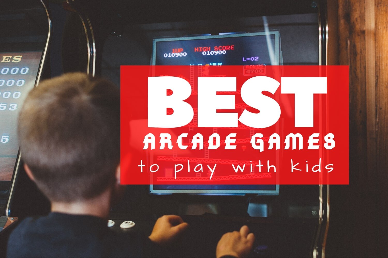 BEST ARCADE GAMES TO PLAY WITH KIDS | Game Room Guys